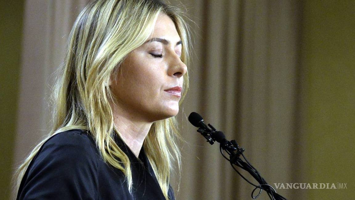 $!Peligra el imperio económico de Sharapova