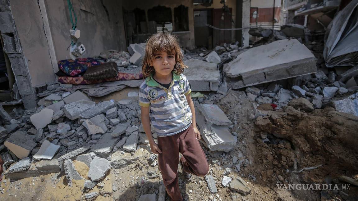 $!Niños de Gaza son los que se llevan lo peor del conflicto Israel-Hamas