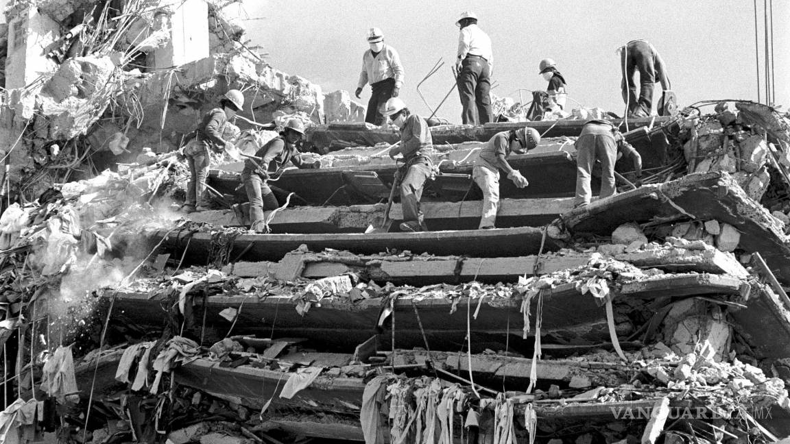 $!Terremotos de 1985 y 2017 en imágenes