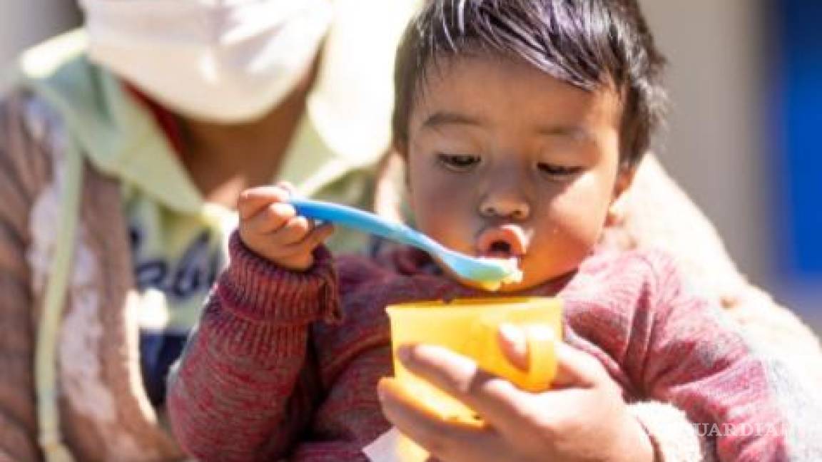 Alerta Unicef por crisis alimentaria en niños