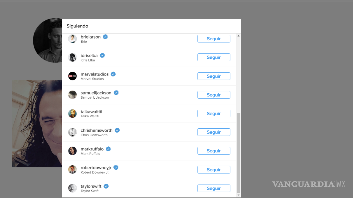 $!Tom Hiddleston: sus primeros pasos en instagram