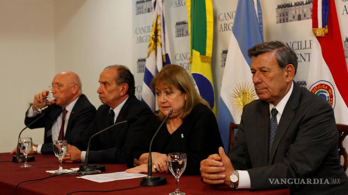 Pese a crisis, descartan expulsión de Venezuela del Mercosur