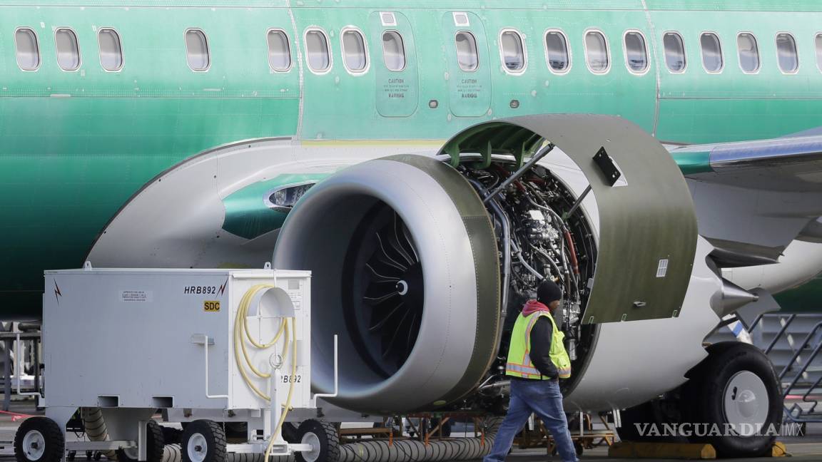 Boeing Company recomienda suspensión temporal de sus aviones 737 Max