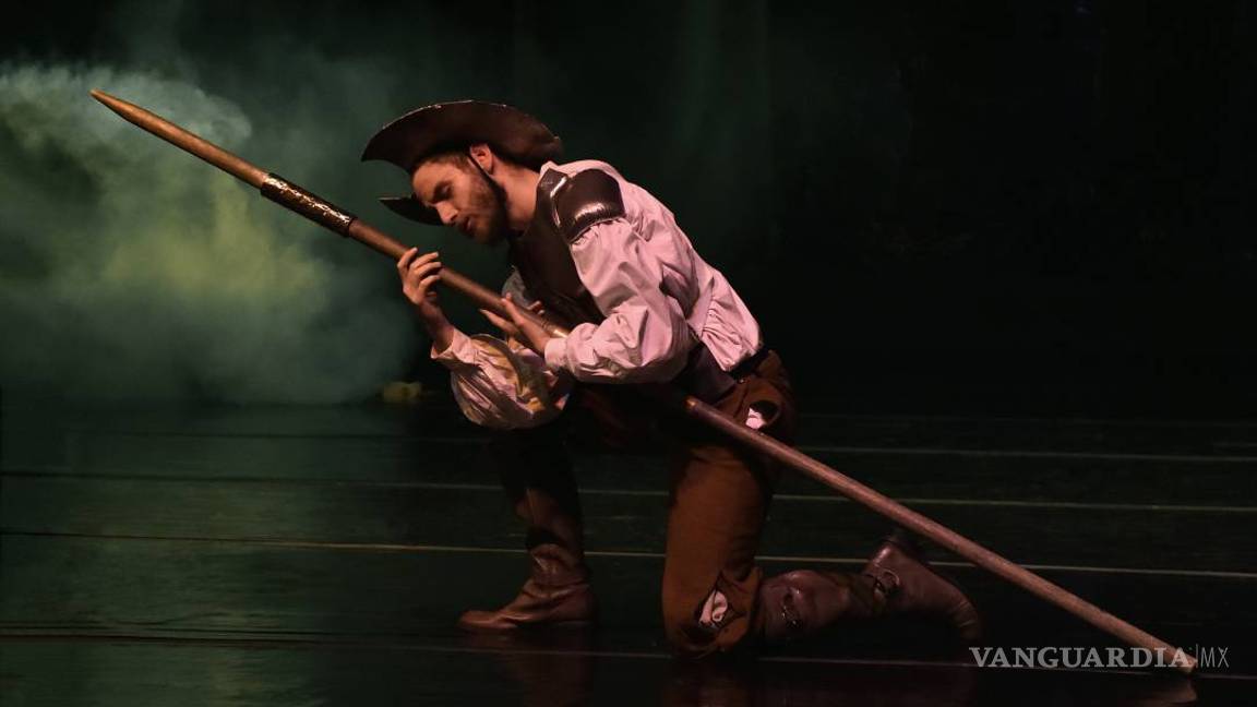 $!Bailarines mexicanos reviven fantasías del Quijote para celebrar a Cervantes