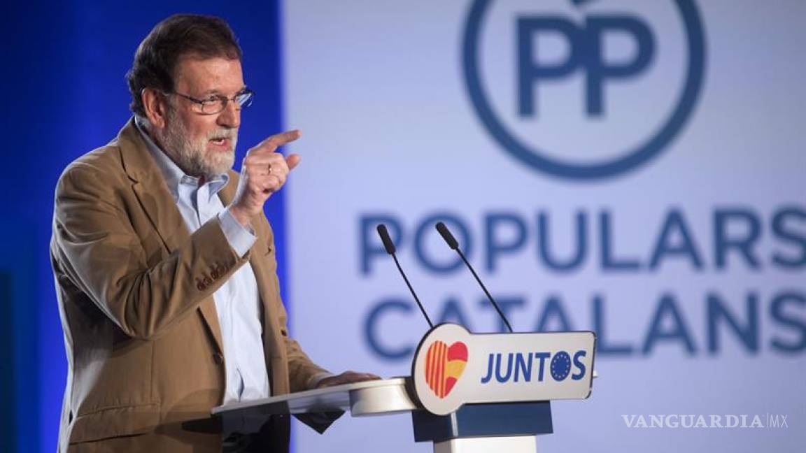 Afirma Rajoy que separatistas catalanes pierden apoyos