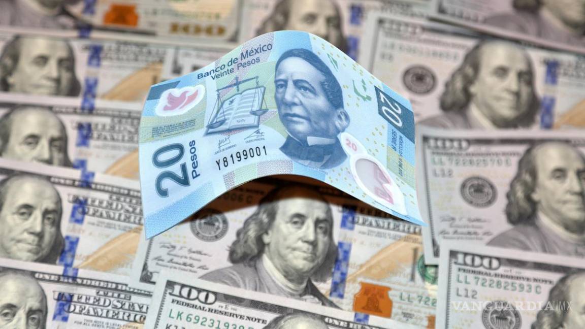 Peso se aprecia frente al dólar, cotizando en 20.1486 unidades y en espera de la decisión de Banxico
