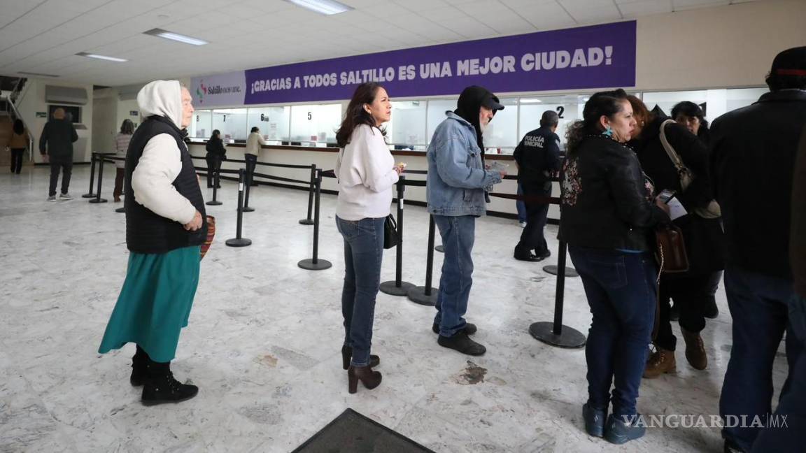 $!La gente ha respondido con su pago de predial.