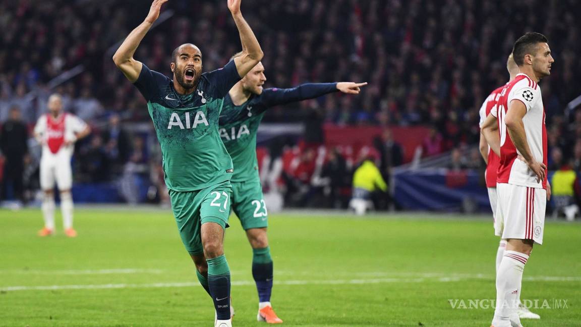 Triplete de Moura da el pase al Tottenham, los Spurs están en la Final de la Champions League