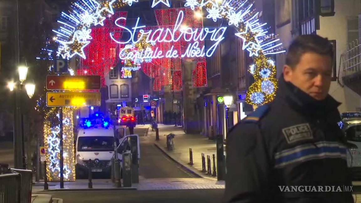 Cuatro muertos y 9 heridos por tiroteo en feria navideña de Francia