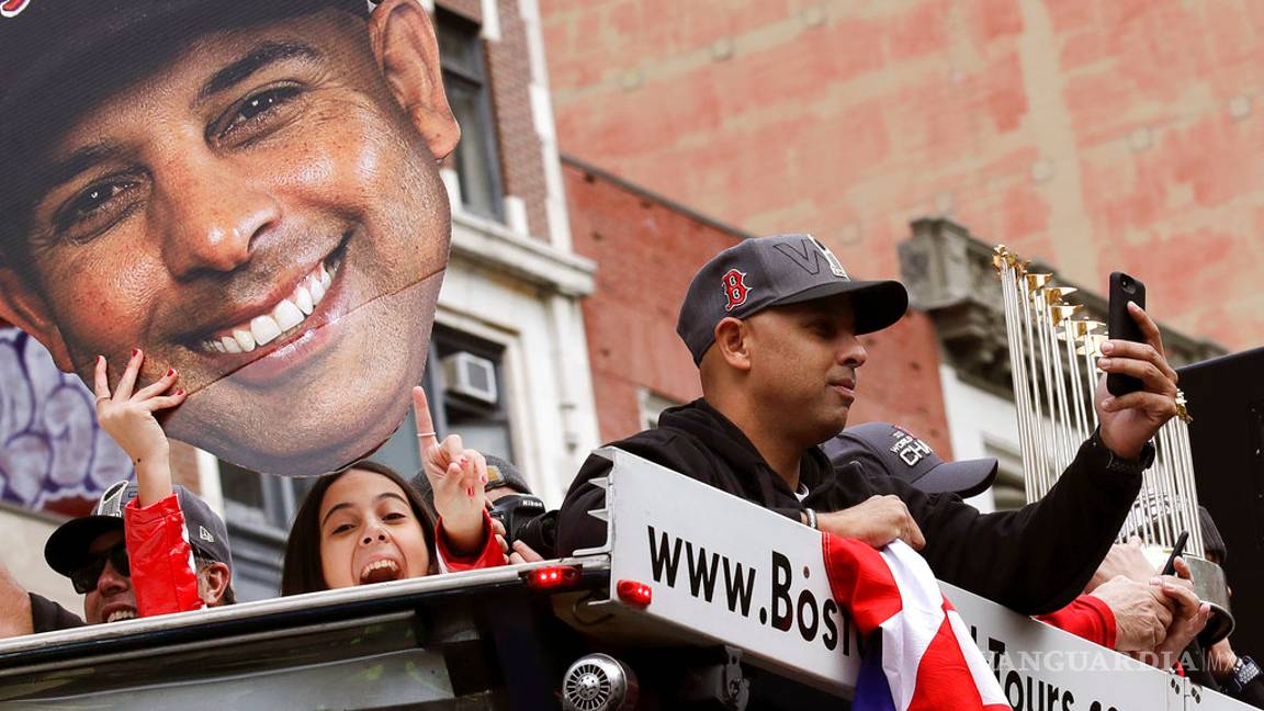 $!Así festejaron los Red Sox de Boston su noveno campeonato