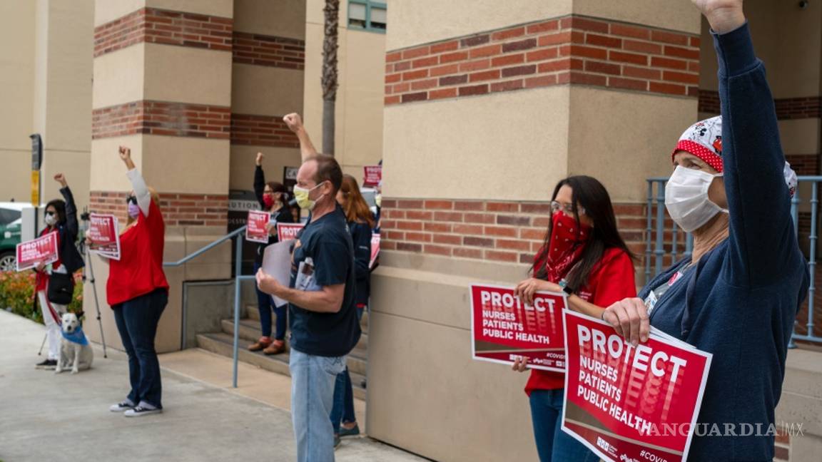 $!Coronavirus: Personal médico en EU protesta por falta de protección para enfrentar el COVID-19