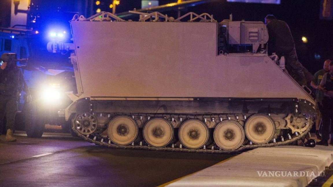Soldado roba un tanque y desata tremenda persecución, en EU (video)