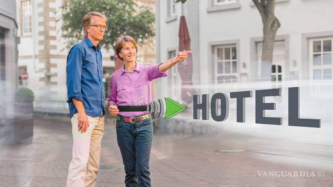 $!NaviBelt permite orientarse y llegar a un destino