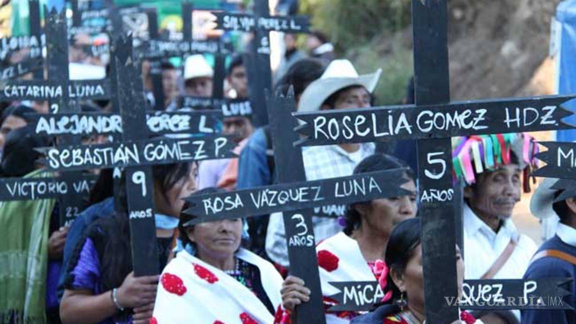 $!Acteal, 22 de diciembre de 1997; el día en que México avergonzó a la humanidad