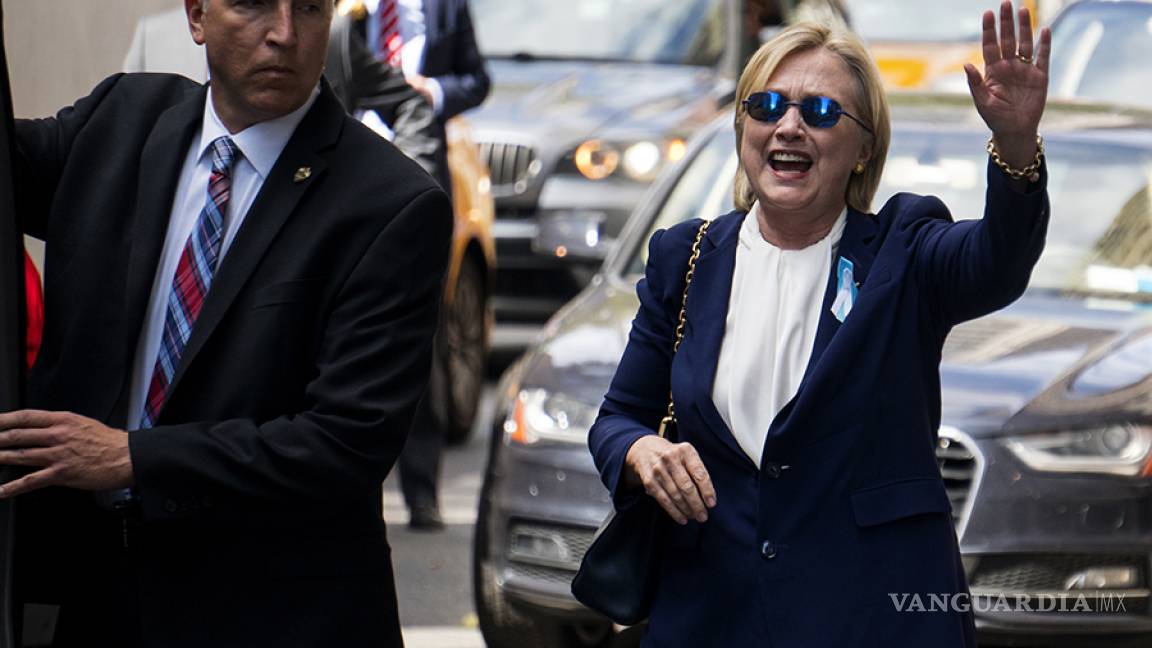 Diagnostican a Hillary Clinton con neumonía tras el mareo sufrido en Nueva York