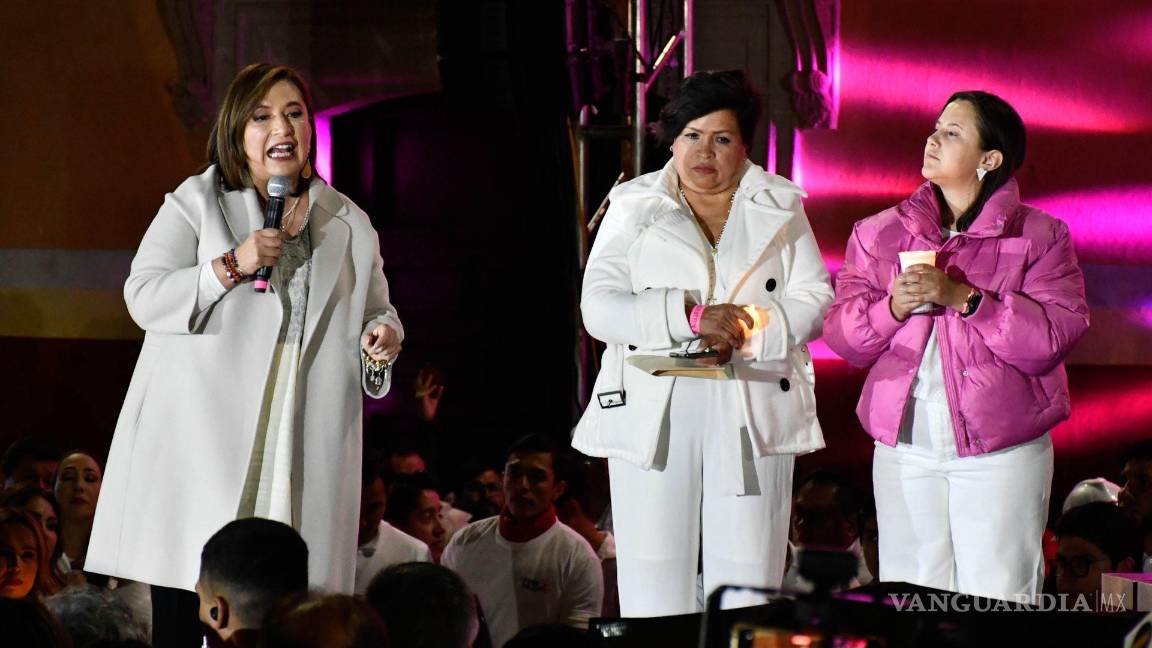 $!Xóchitl Gálvez, candidata a la Presidencia de la República en Frenillo, en Fresnillo, Zacatecas.