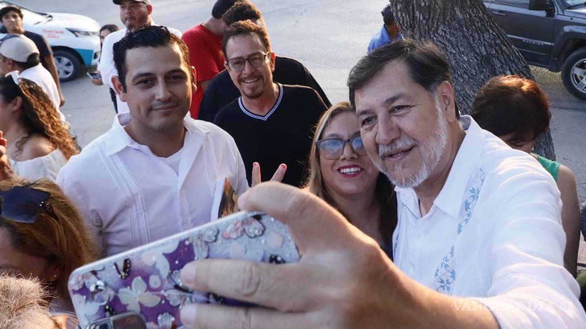 Vamos por 17 reformas más: Fernández Noroña desde Saltillo