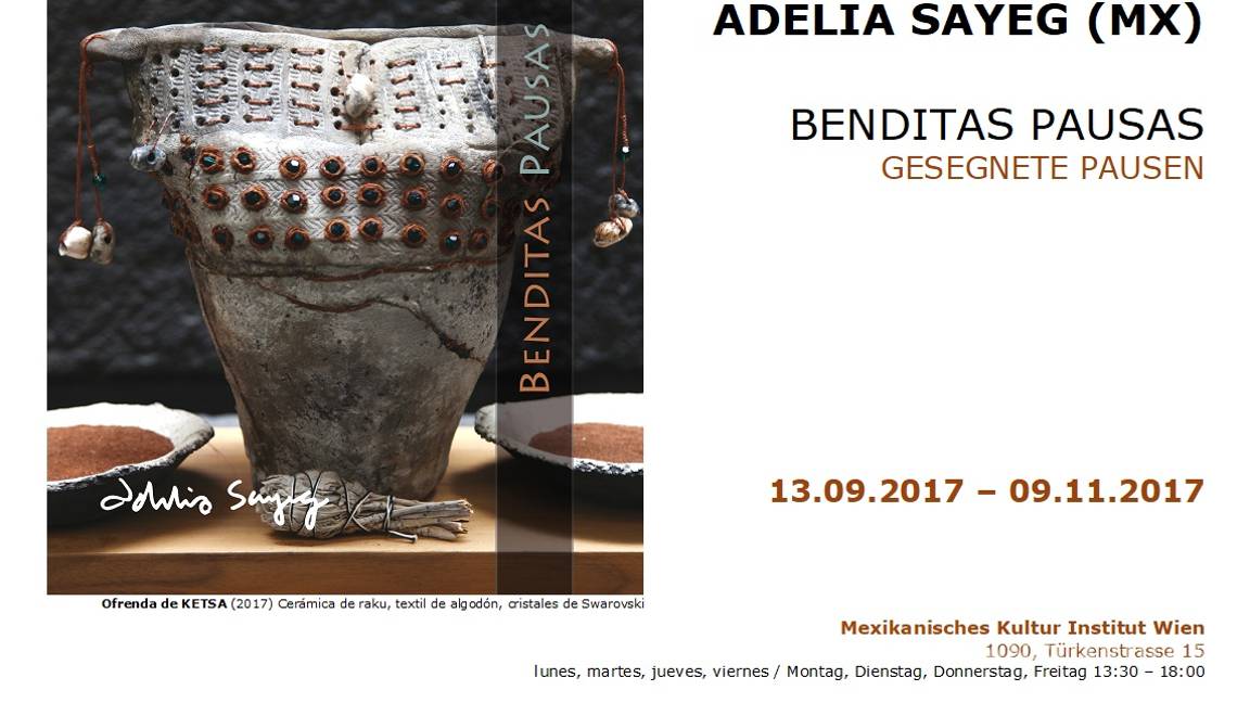 $!Mexicana Adelia Sayeg llevará a Viena su muestra “Benditas pausas”