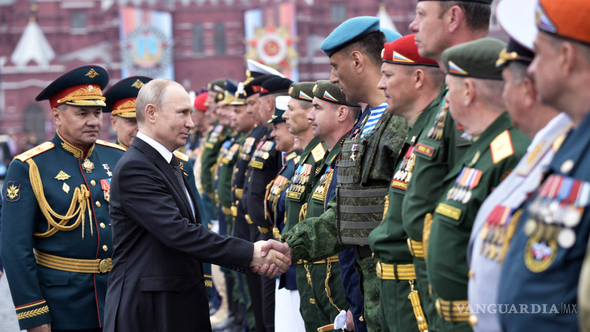 $!Putin preside desfile militar en aniversario victoria sobre la Alemania nazi