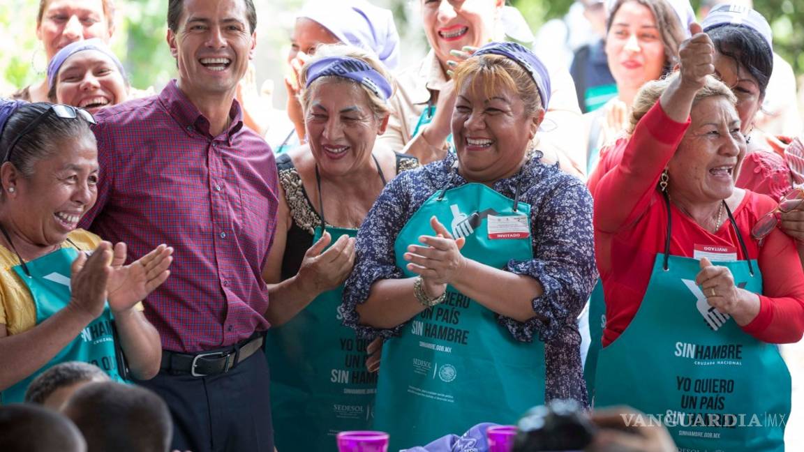 $!Cruzada contra el Hambre apenas atendió carencias de 0.1% de la población en pobreza alimentaria