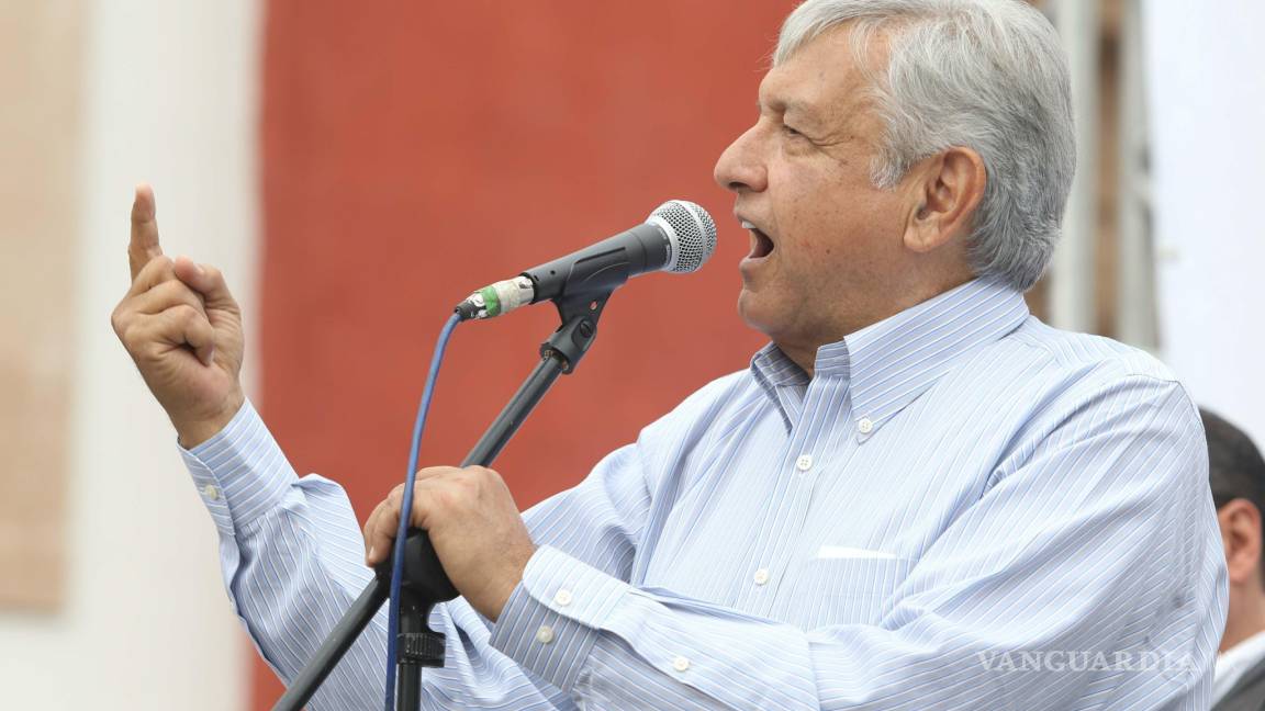 AMLO asegura que ganará elecciones por más de 15 puntos de ventaja