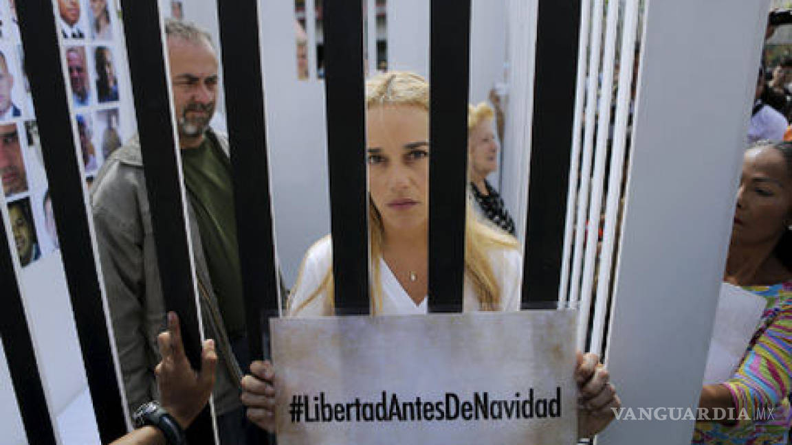 Esposa de López pide el indulto a Maduro