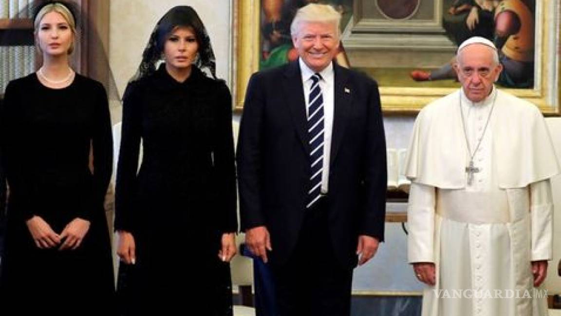 ¿Por qué las Trump vistieron de negro para visitar al Papa?