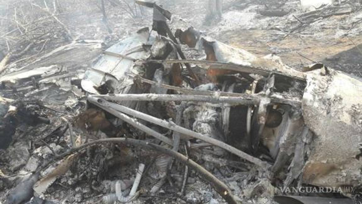 Se estrella avioneta de la Fuerza Aérea en Chiapas; deja 2 muertos