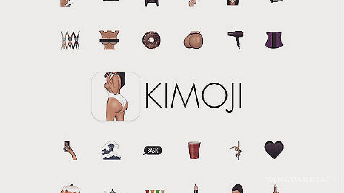 Llegaron los 'Kimojis' de Kim Kardashian