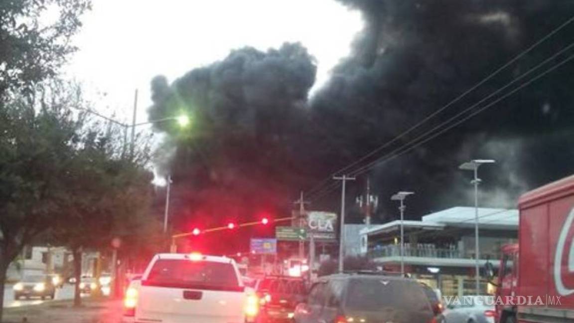 Así fue el incendio en Reynosa (VIDEO)