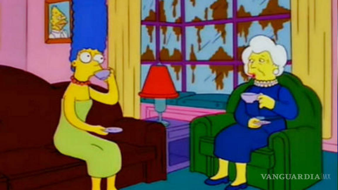 Revelan carta de Barbara Bush dirigida a ‘Los Simpson’