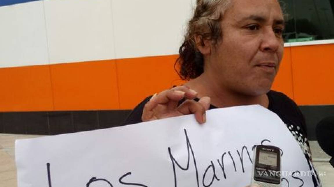 Mujer de Tamaulipas acusa a elementos de la Marina de asesinar a su esposo