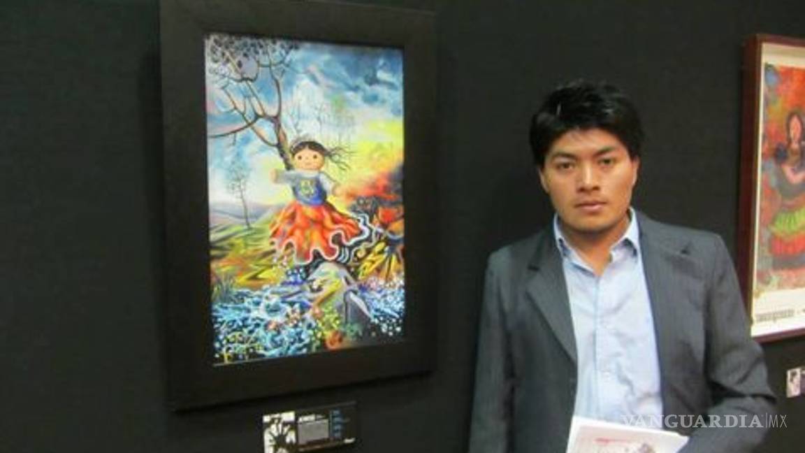 $!Pintor indígena causa revuelo entre coleccionistas alemanes