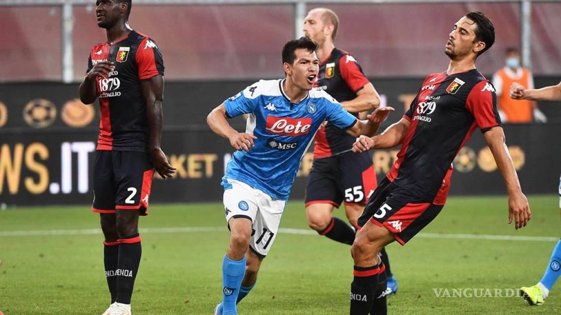 'Chucky' Lozano entra al partido y anota el gol del triunfo para el Napoli
