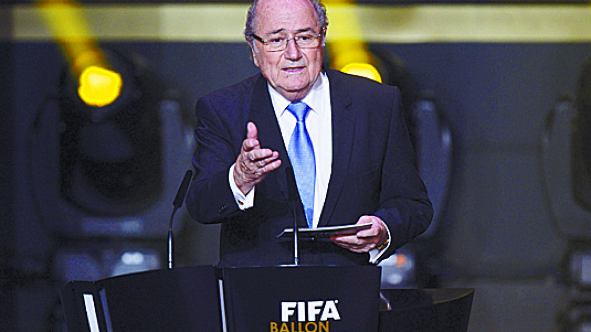 Blatter bajo chequeo médico por estrés