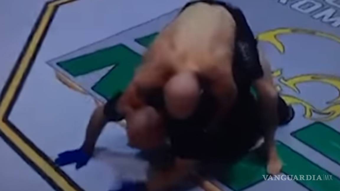 Peleador de MMA ahorca a referee luego de ser noqueado