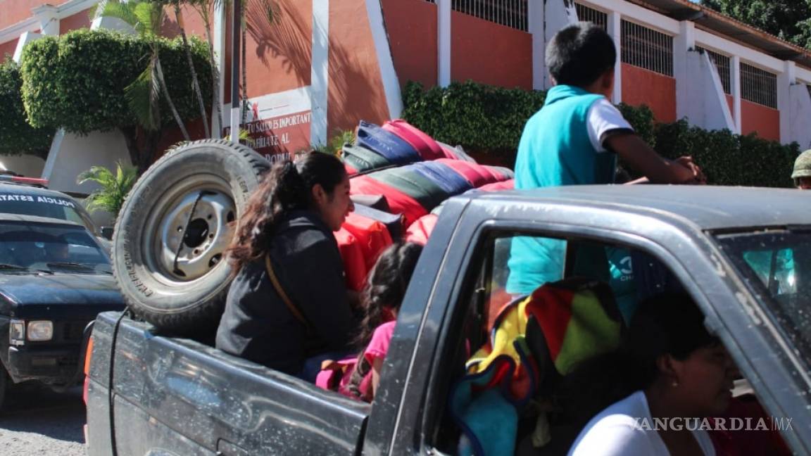 Regresan desplazados de la sierra de Guerrero tras irrupción de comando