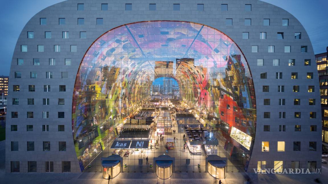 Market Hall de Rotterdam, el mejor centro comercial del siglo