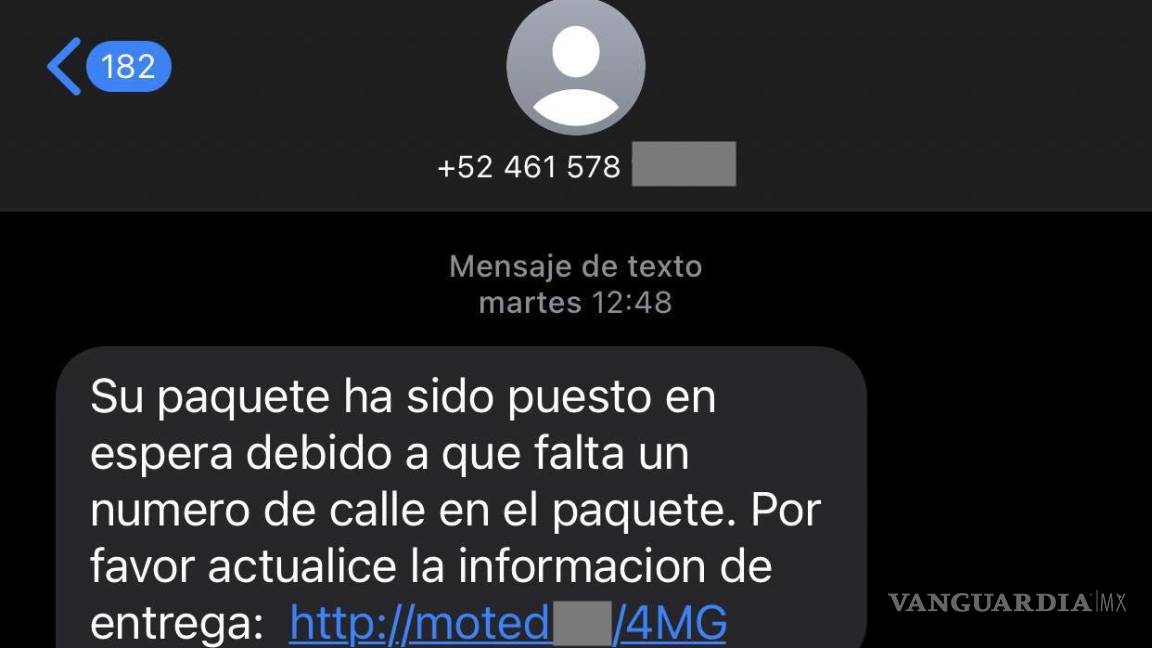 $!Los enlaces proporcionados en el mensaje de texto tendrán una combinación de letras y números sin relación entre sí
