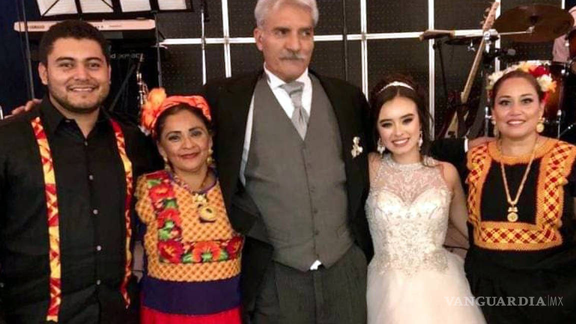 ¡60 y 20!... José Manuel Mireles se casa en Morelia, Michoacán, con una chica 40 años menor (video)