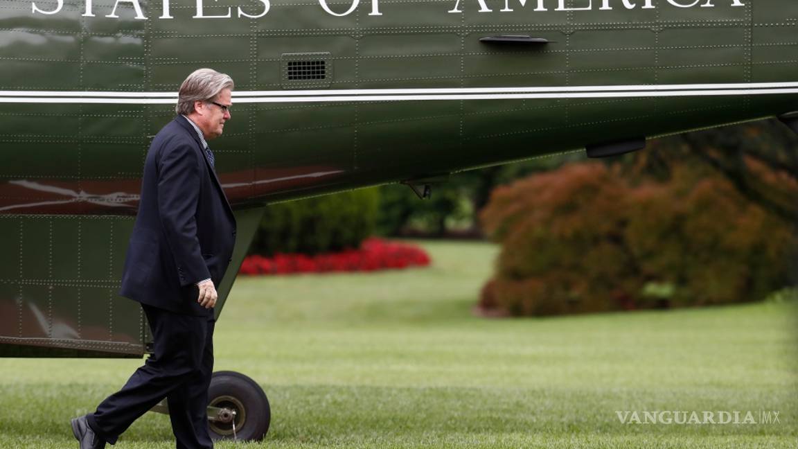$!Critica Bannon a asesores de la Casa Blanca