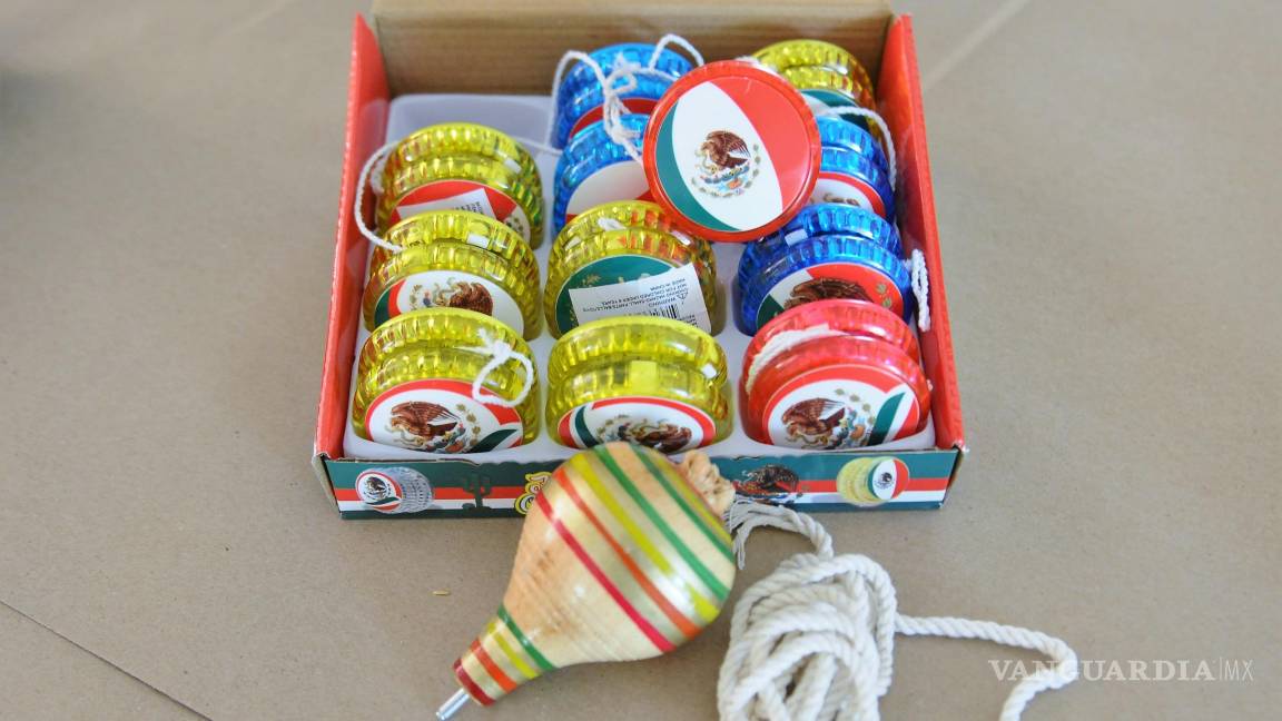 $!El trompo, el yoyo, la lotería y la matatena, protagonistas de la muestra cultural.