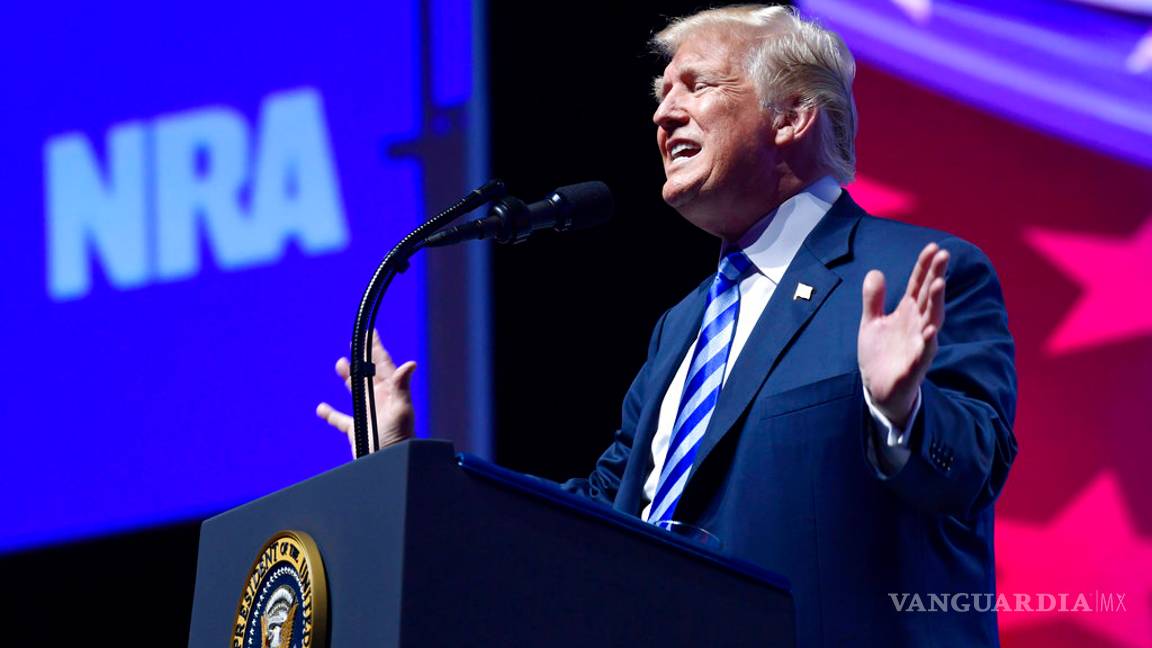 $!Trump promete proteger el derecho a la posesión de armas