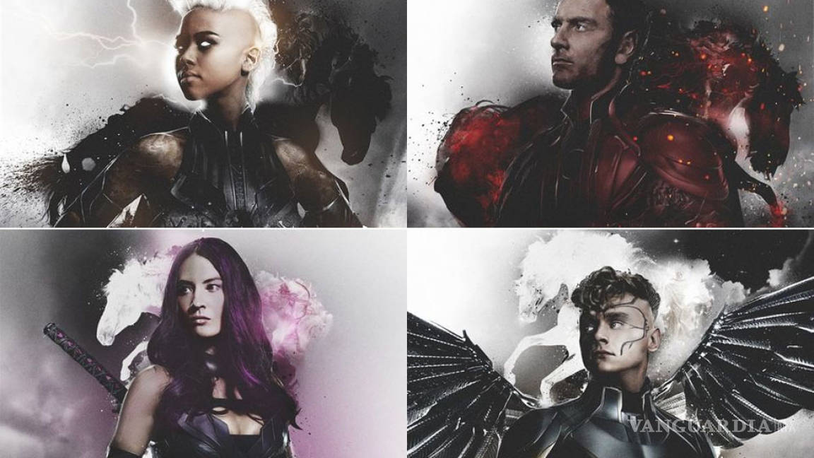 Nuevo avance y pósters de los 4 jinetes de 'X Men Apocalipsis'