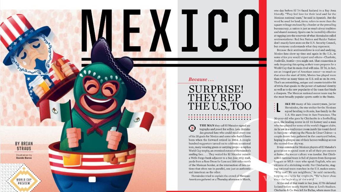 $!Selección Mexicana hace historia y se lleva la portada de Sports Illustrated en Estados Unidos