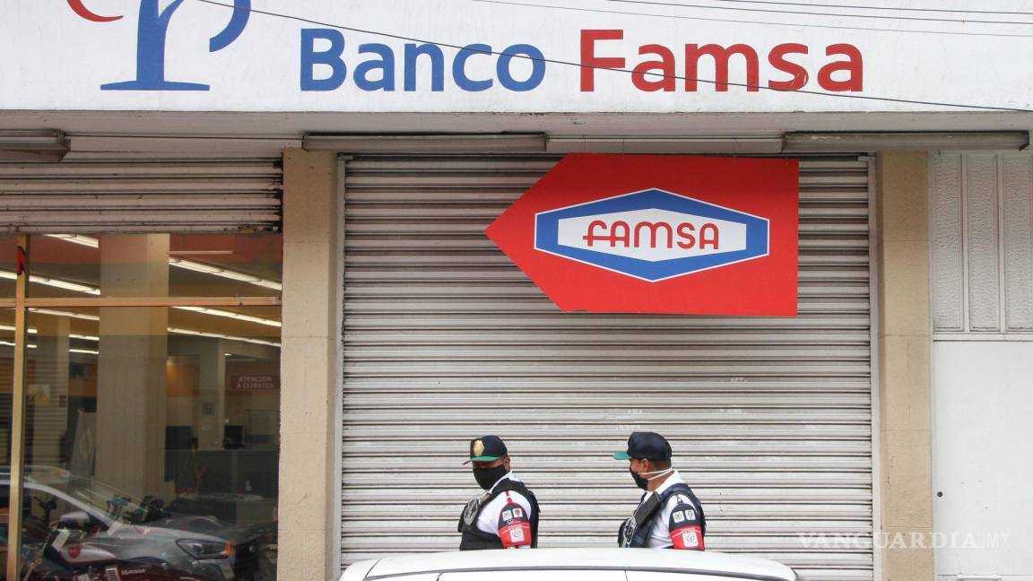 A proceso cinco ejecutivos de Banco Famsa por falsear datos