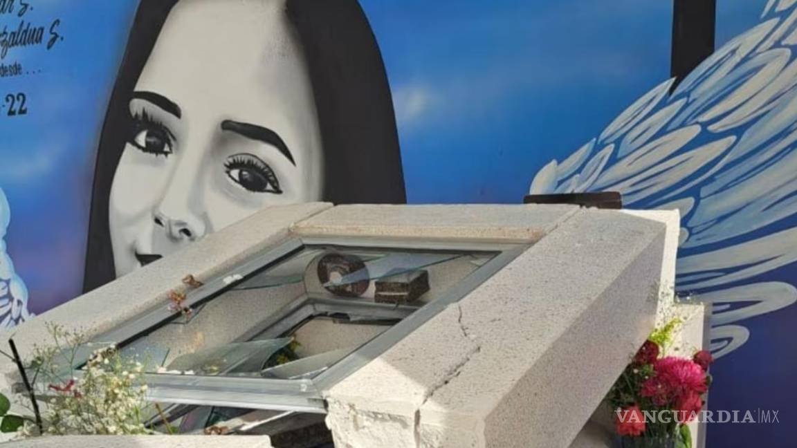 Vandalizan y roban tumba de Debanhi Escobar en Nuevo León; padres presentan denuncia