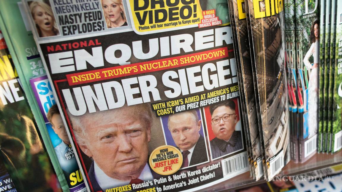 Documentos refutan versión del National Enquirer sobre apoyo a Donald Trump