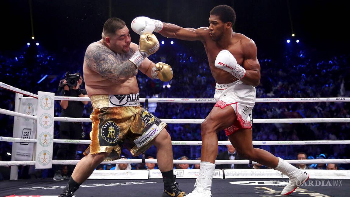 $!Fracasa Andy Ruiz y Anthony Joshua retiene los campeonatos de peso completo