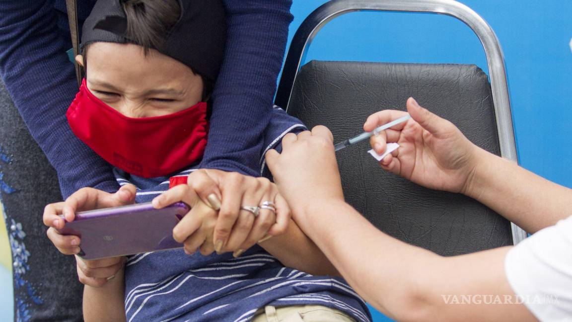 Sin fecha para vacunar a niños y niñas menores de 15 años en Sureste de Coahuila